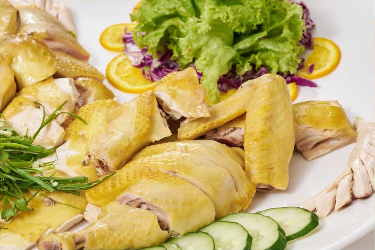 “Man Cheong” Chicken with rice 